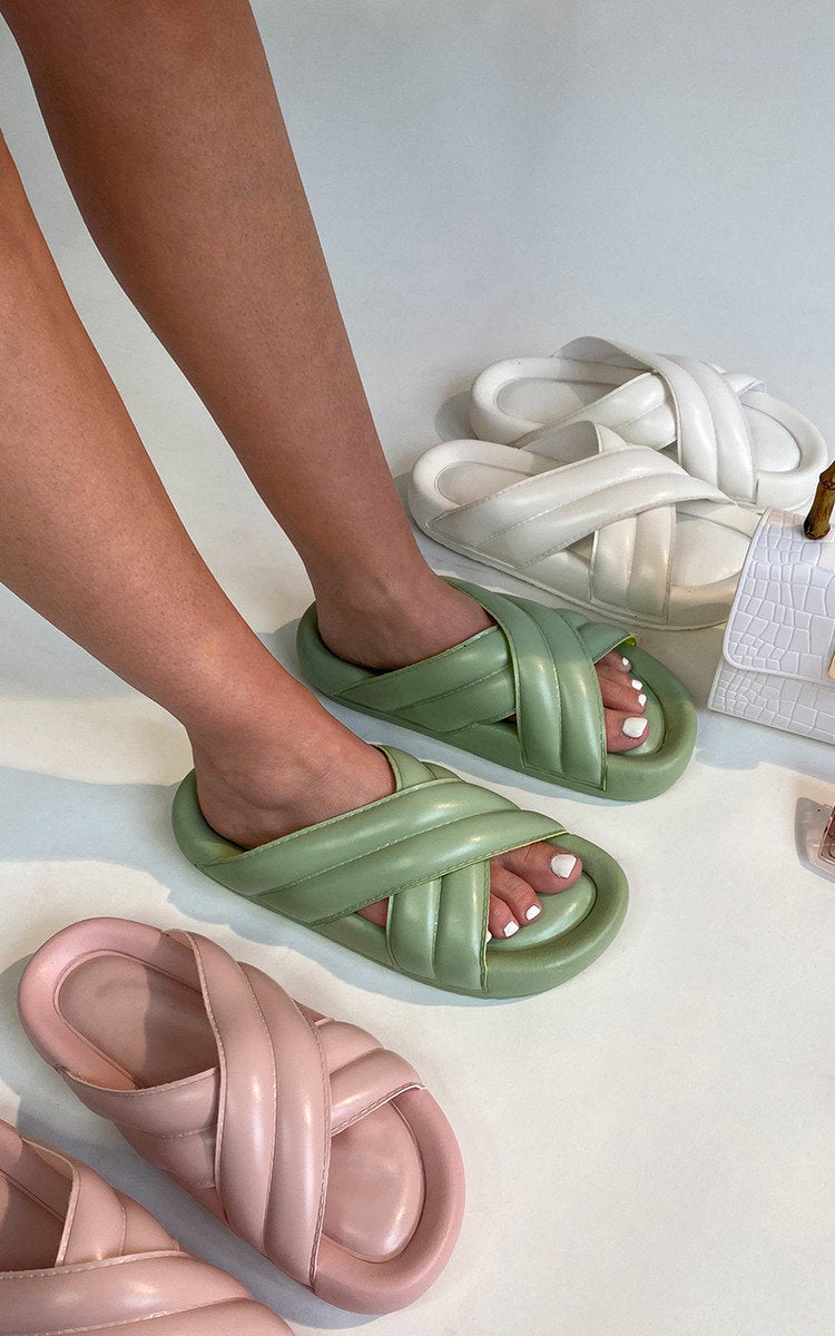 Chunky Crossover Sandals