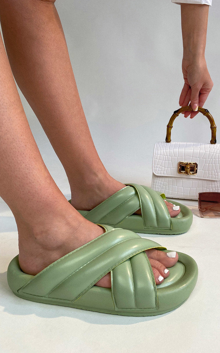 Chunky Crossover Sandals