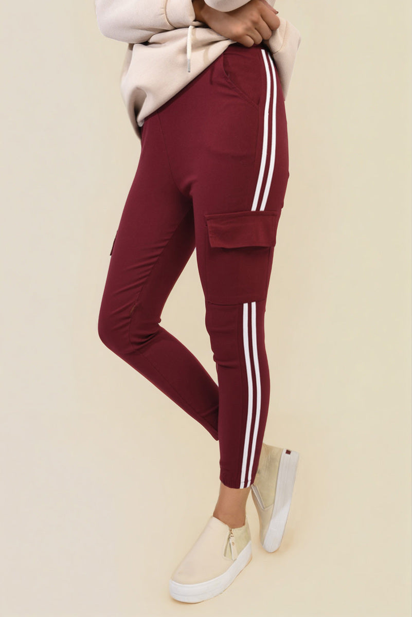 "Shop Isabel Drawstring Waist Cargo Trousers - Stylish & Comfortable Casual Wear in Multiple Colours!"