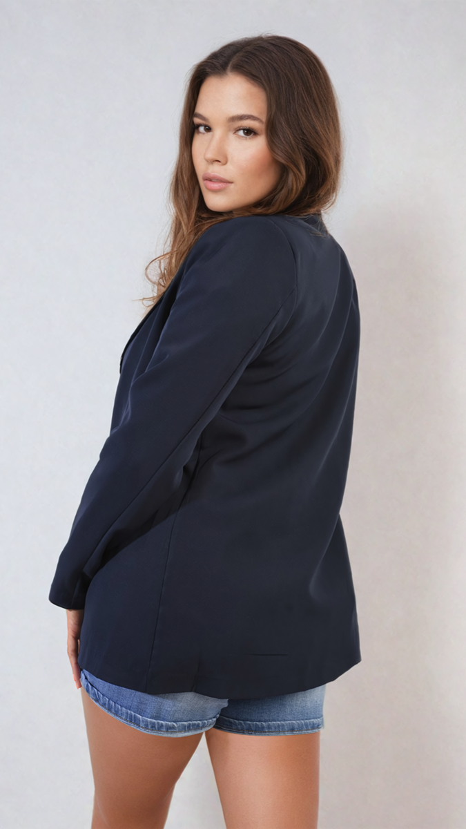 Shop Jemma Open Front Oversized Casual Blazer | Elevate Your Everyday Style with the Jemma Open Front Oversized Casual Blazer