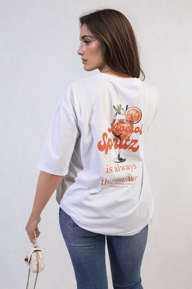 Cocktail Graphic Top-Aperol Spritz