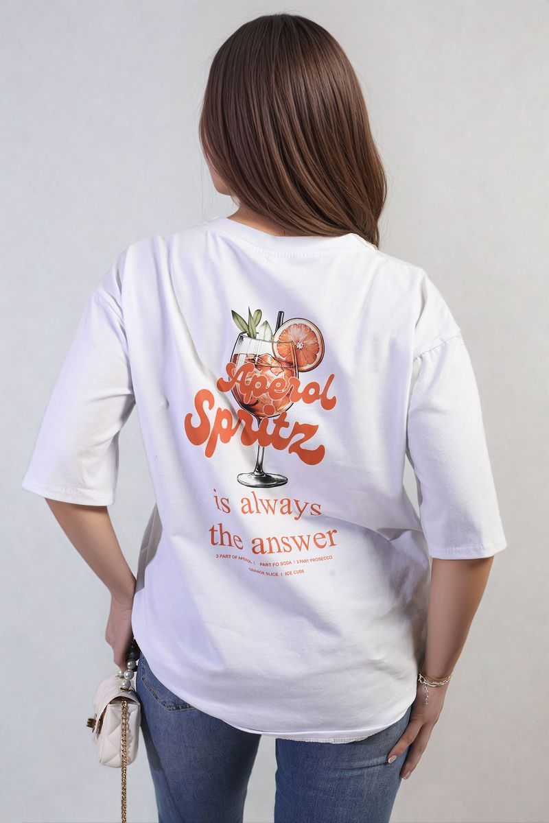Cocktail Graphic Top-Aperol Spritz