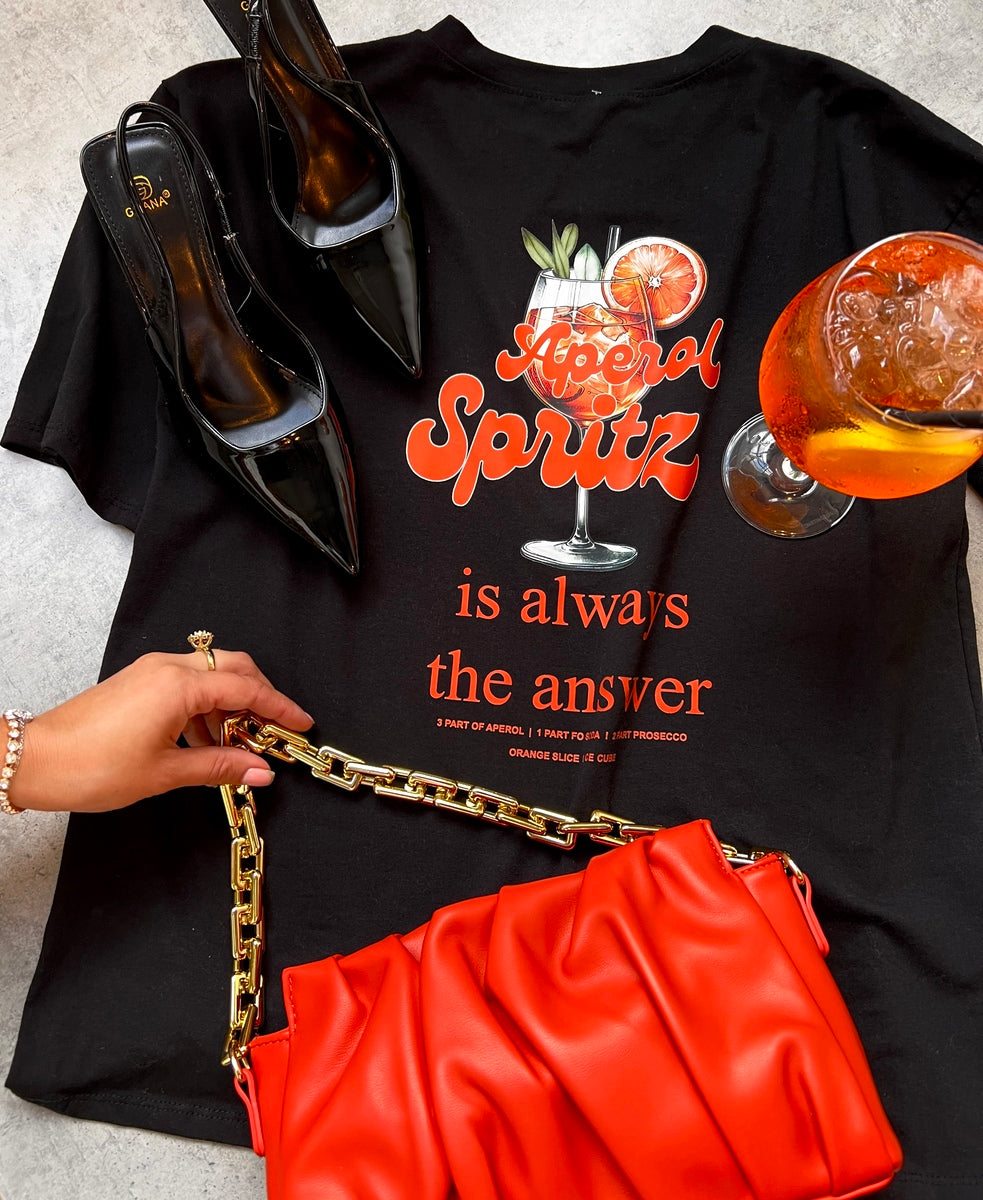 Cocktail Graphic Top-Aperol Spritz