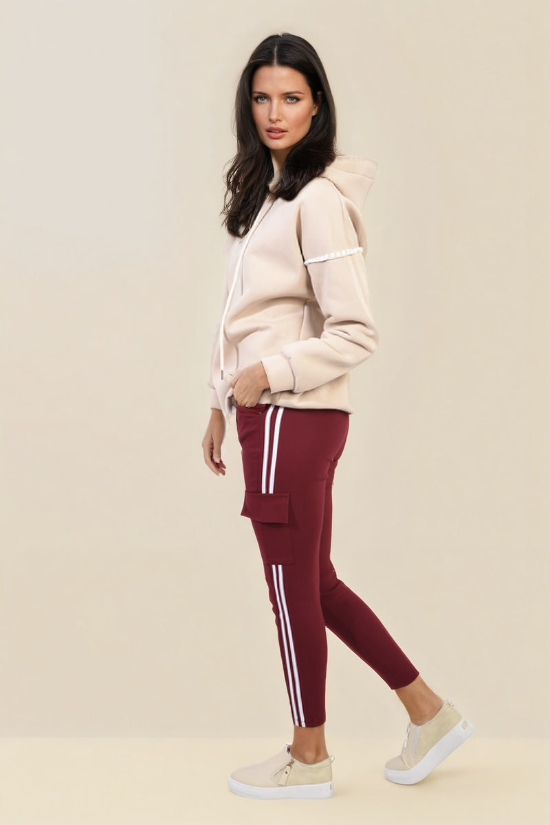 "Shop Isabel Drawstring Waist Cargo Trousers - Stylish & Comfortable Casual Wear in Multiple Colours!"
