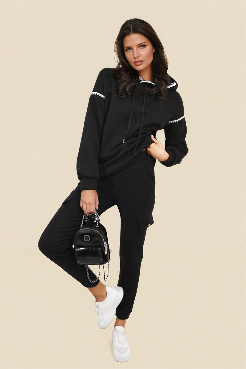 "Shop Isabel Drawstring Waist Cargo Trousers - Stylish & Comfortable Casual Wear in Multiple Colours!"