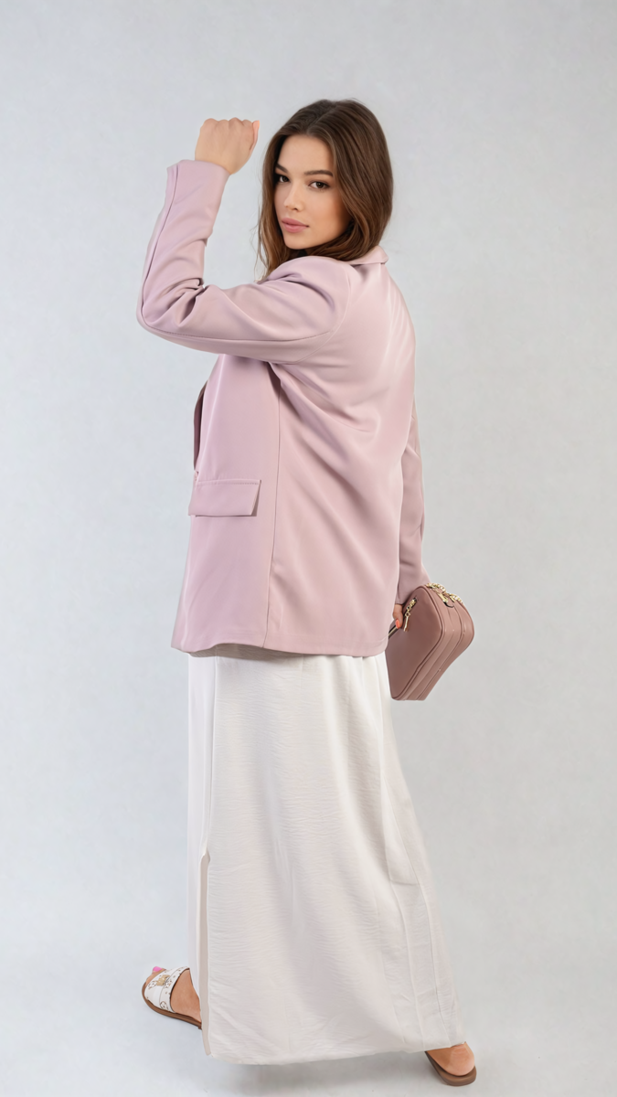 Shop Jemma Open Front Oversized Casual Blazer | Elevate Your Everyday Style with the Jemma Open Front Oversized Casual Blazer